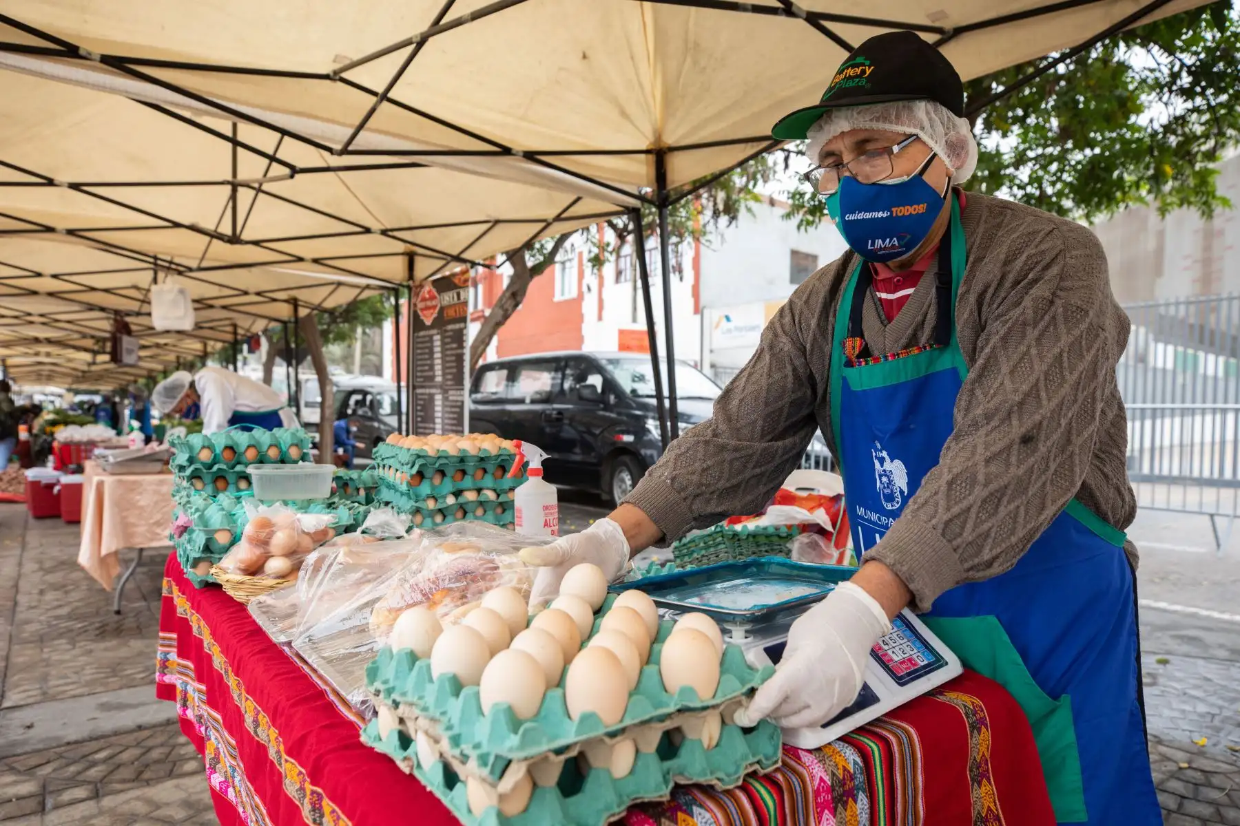Municipalidad de Lima  promueve los Mercados Móviles en el Cercado de Lima. Foto: MML