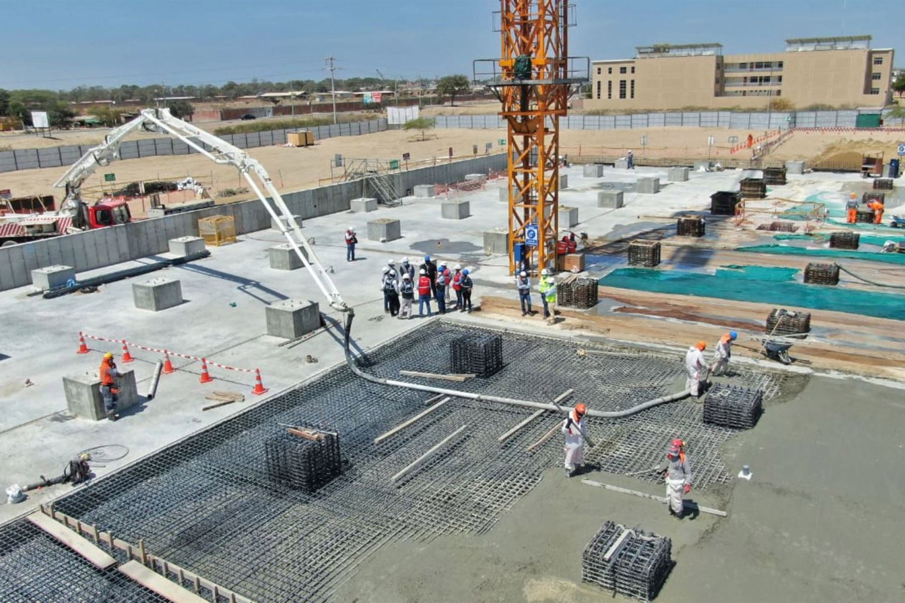 ARCC: Construcción del nuevo Hospital de Apoyo II de Sullana avanza aceleradamente