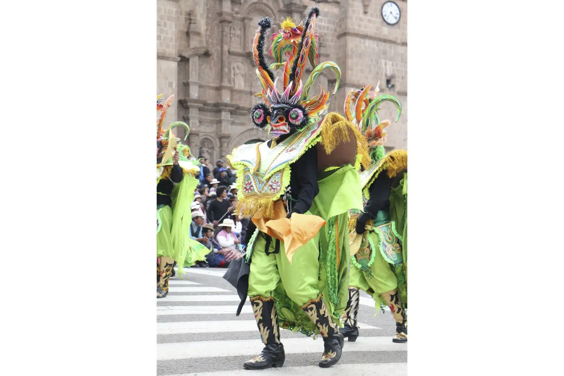 Con el fin de reconocer su trascendencia entre las expresiones artísticas y tradicionales, el Ministerio de Cultura declaró la danza Diablada Puneña como Patrimonio Cultural de la Nación, considerando la importancia que esta expresión ocupa en la identidad festiva y religiosa de la población de Puno. Foto: ANDINA/Archivo