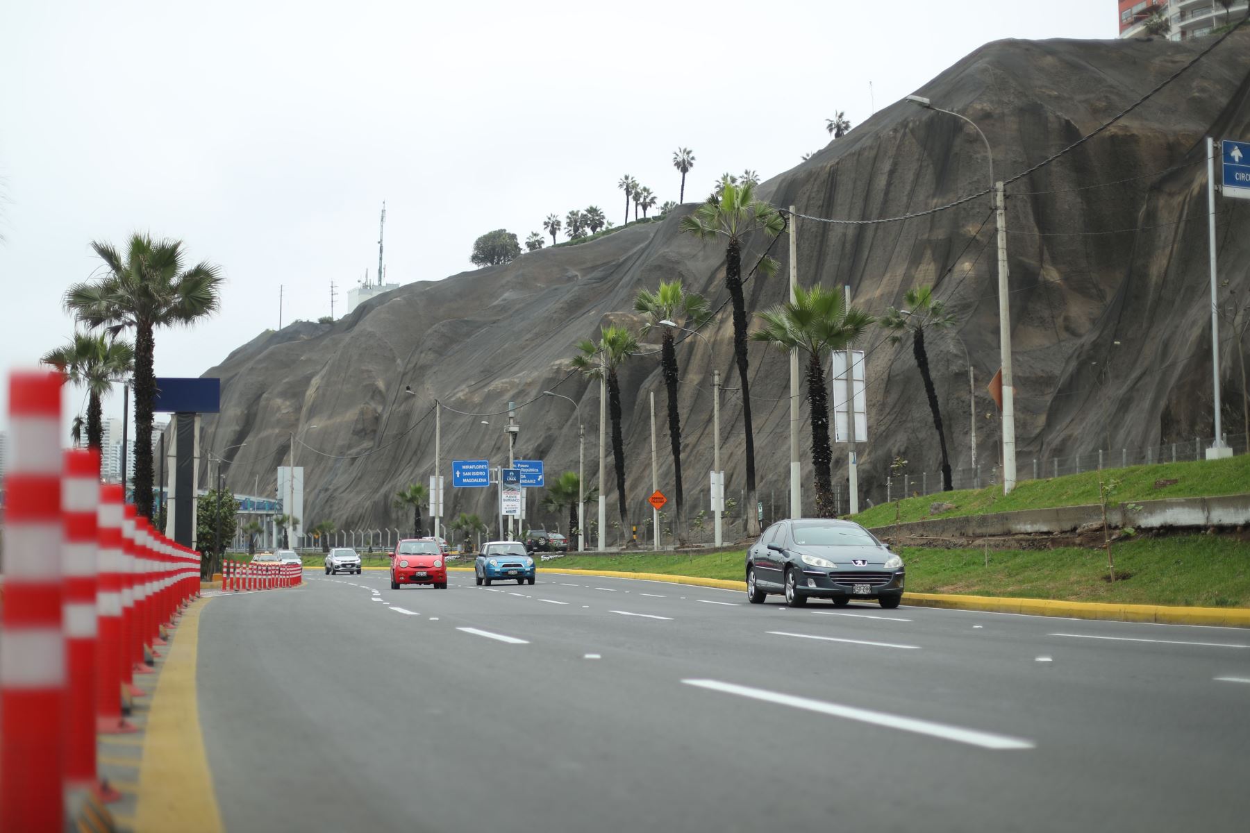 Cambio en tránsito busca agilizar el tránsito en la Costa Verde. Foto: ANDINA/Carla Patiño Ramírez