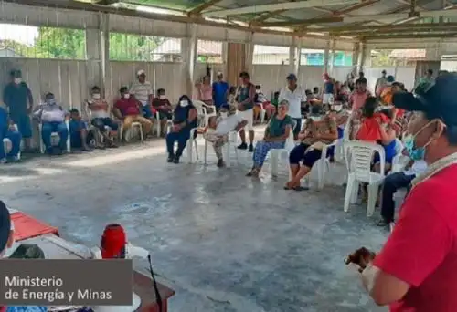 El Ministerio de Energía y Minas (Minem) informó que, en representación del Ejecutivo, cumple con los acuerdos alcanzados a favor de las comunidades nativas de Saramurillo y San José de Saramuro, del distrito de Urarinas, región Loreto.