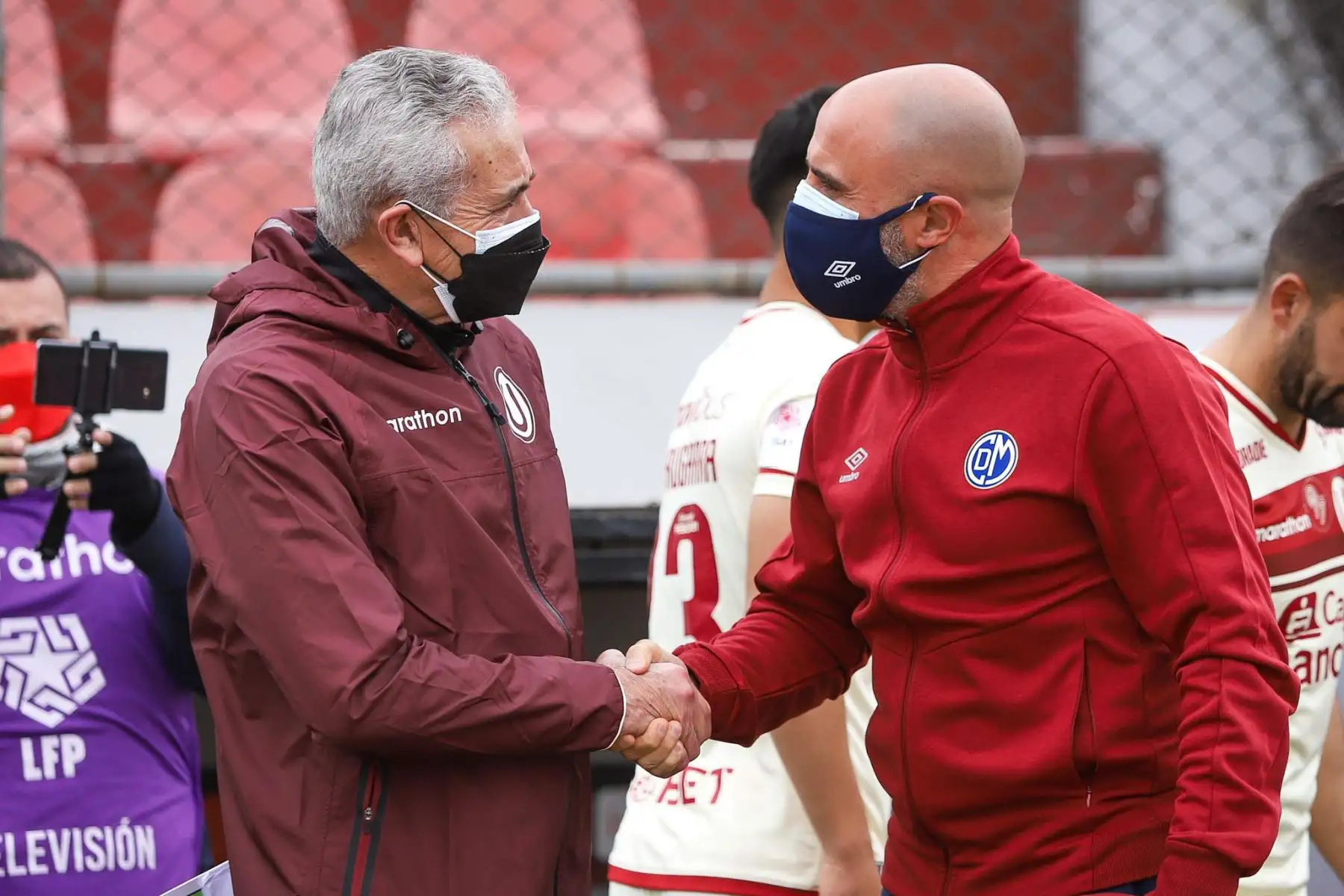 Universitario de Deportes se enfrenta a Deportivo Municipal en el estadio Miguel Grau del Callao por la Fase 2 de la Liga 1. Foto: FPF