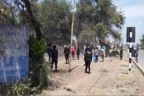 Se espera que esta semana, la Policía Nacional pueda desalojar a los 60 invasores.