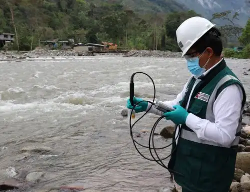 Especialistas de la Autoridad Nacional del Agua (ANA) culminan el monitoreo de la calidad del agua en ocho ríos de Junín y Pasco. ANDINA/Difusión
