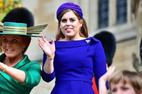 La Princesa Beatriz dio a luz a su primer hija. AFP