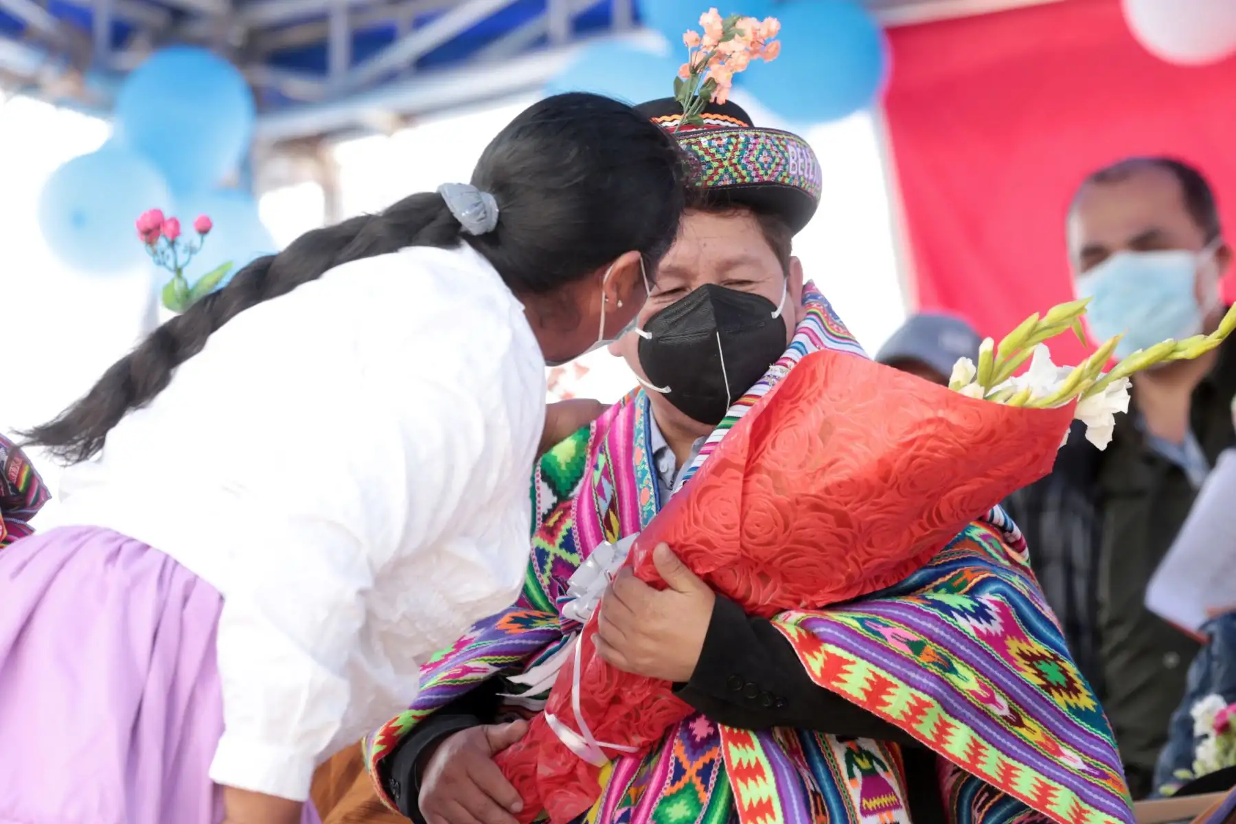 El presidente del Consejo de Ministros, Guido Bellido, participa en el espacio de diálogo para el desarrollo del distrito de Canaria en la región Ayacucho. Foto: ANDINA/PCM