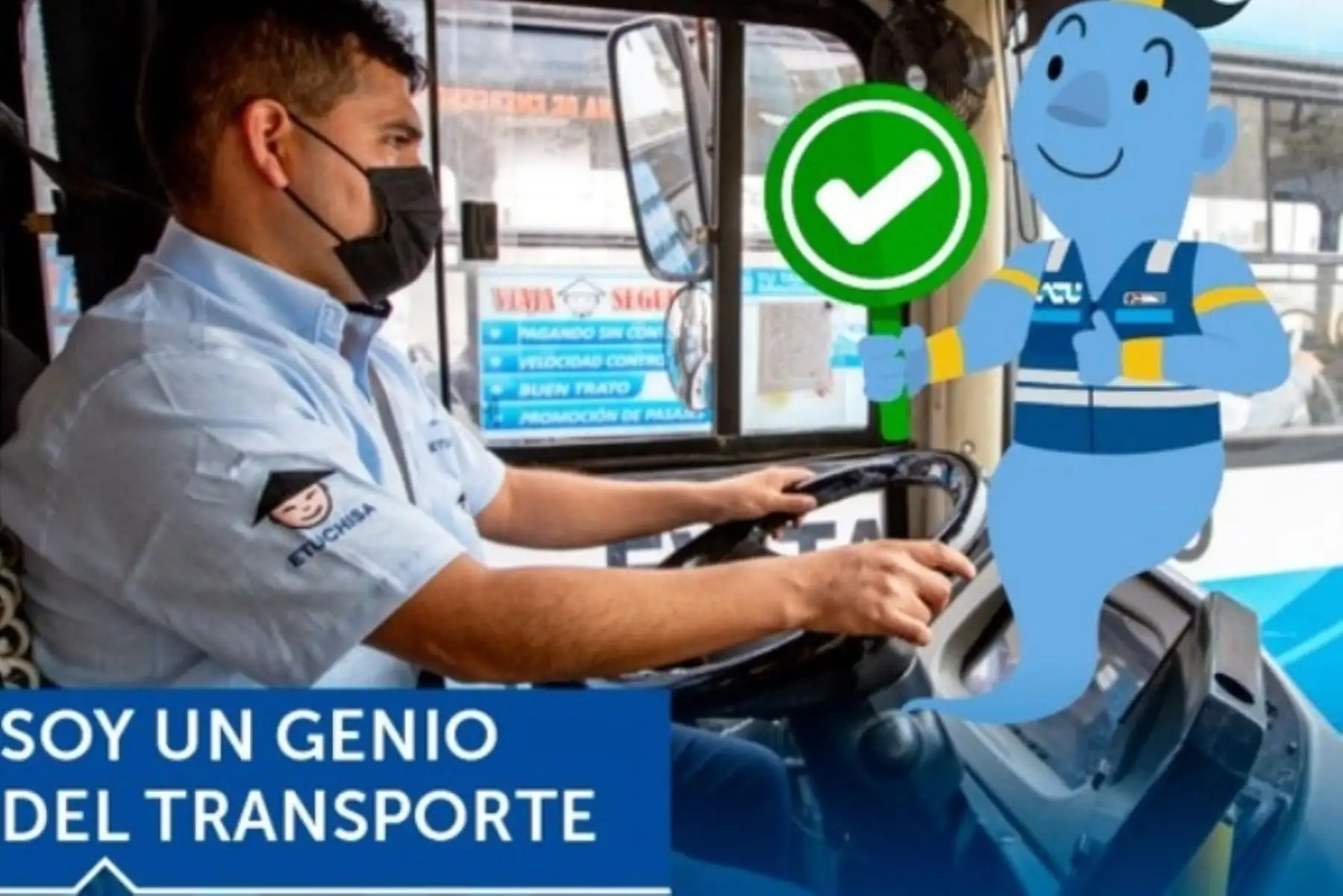 ATU lanza campaña que busca evitar siniestros en vías y promover el respeto a las normas. Foto: ANDINA/Difusión.