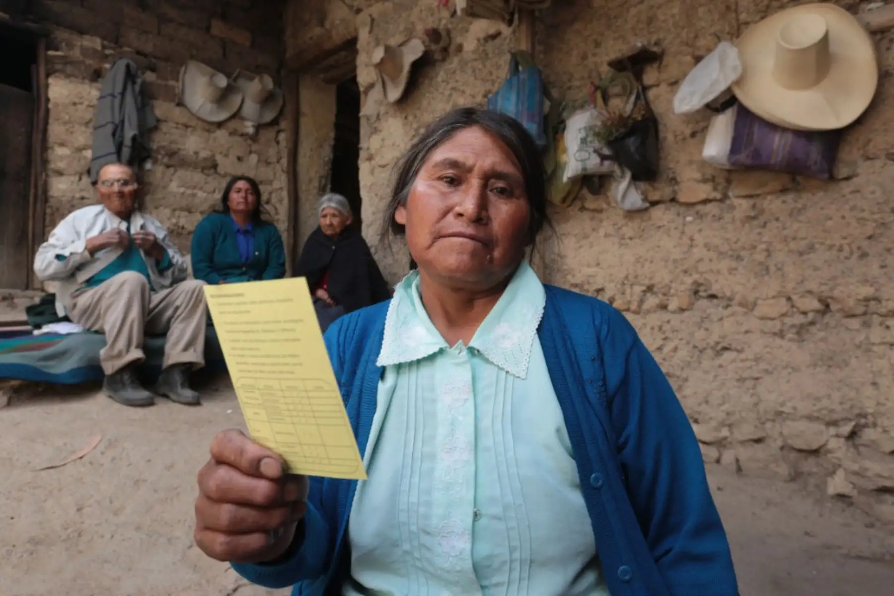Pobladores de diversas provincias de Cajamarca reciben la vacuna contra la covid-19. Foto: ANDINA/Difusión