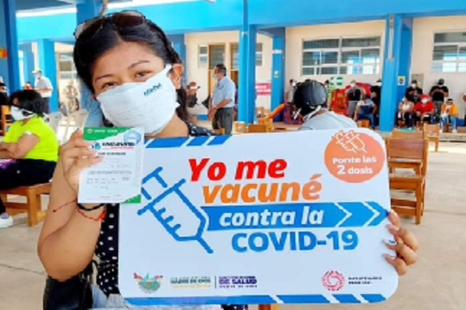 Madre de Dios intensifica vacunación con apoyo del Ejército para cerrar brechas de vacunación contra el covid-19. Foto: ANDINA/difusión.