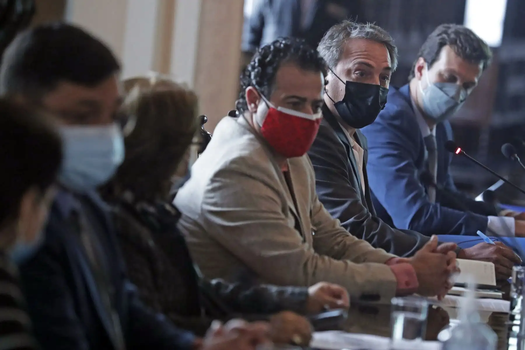 La vicepresidenta Dina Boluarte se reunió con los operadores aerocomerciales y turísticos. Foto: ANDINA/Prensa Presidencia