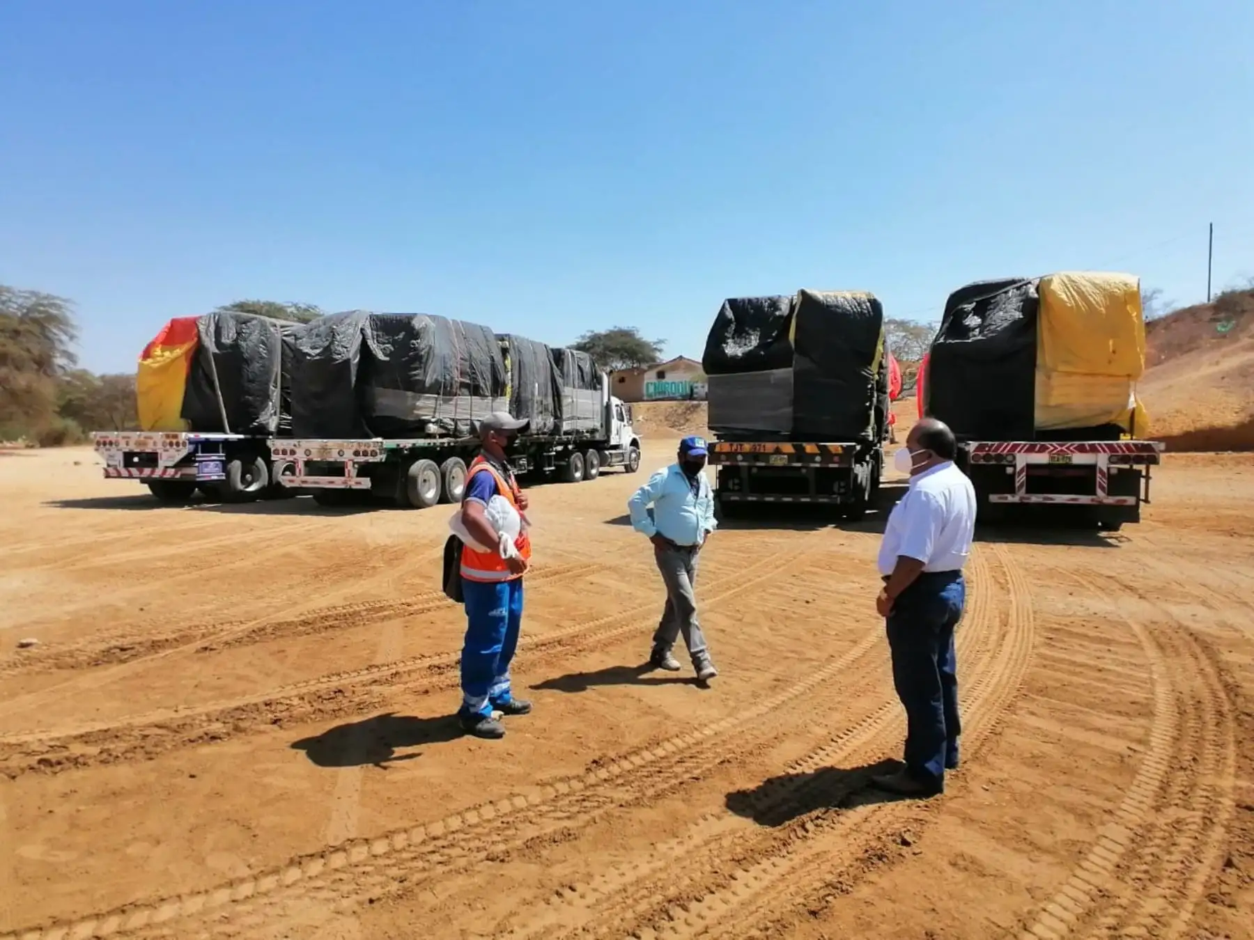 Un nuevo lote con 90 módulos temporales de vivienda recibió Piura para la atención de las familias damnificadas por el fuerte sismo de magnitud 6.1 que afectó a la provincia de Sullana.