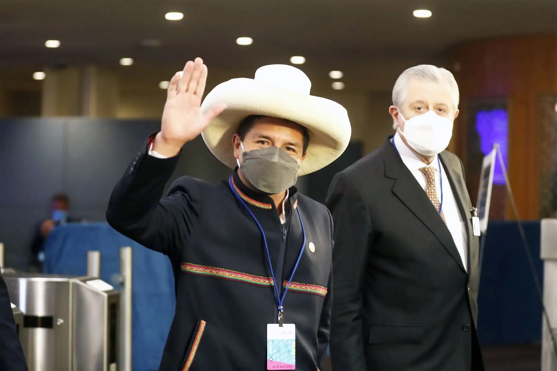 El presidente de la República, Pedro Castillo, asiste a la Asamblea General de las Naciones Unidas.
Foto: ANDINA/ Prensa Presidencia