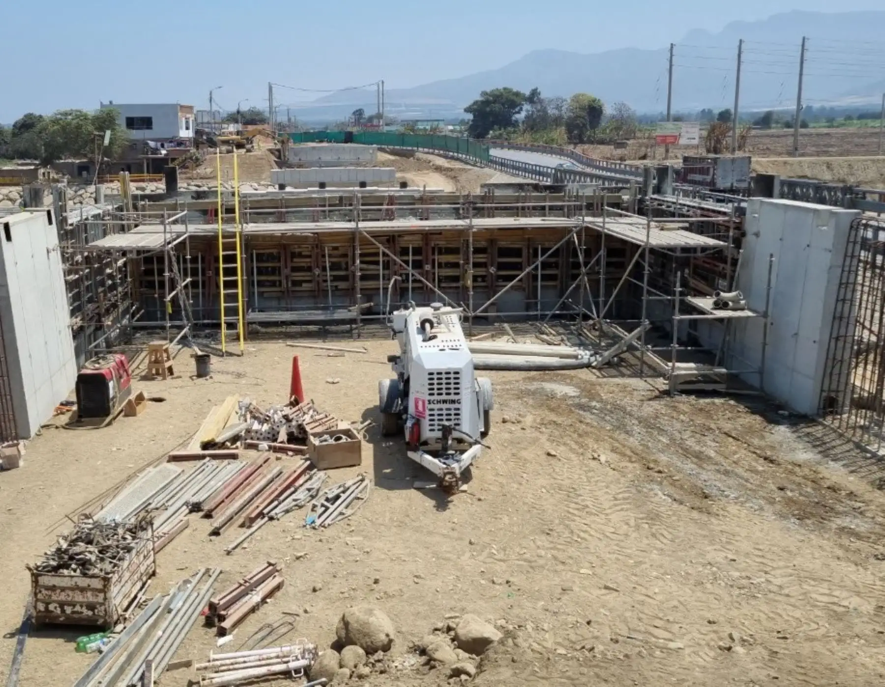 El MTC resaltó los avances en la construcción de puente Virú en la Panamericana Norte, en la región La Libertad. Foto: ANDINA/difusión.
