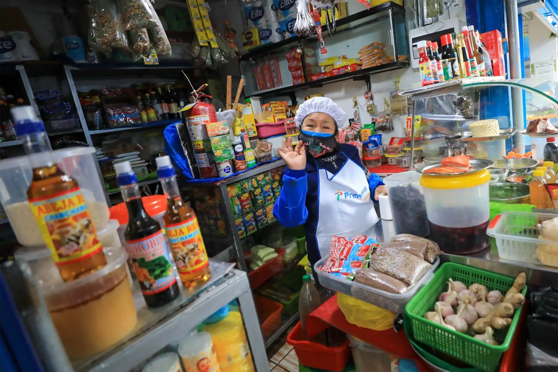 El ministro de la Producción,  Yvan Quispe anunció el concurso Mercados Modernos” en el mercado de Mirones Bajo, Cercado de Lima.
Foto:@MINPRODUCCION