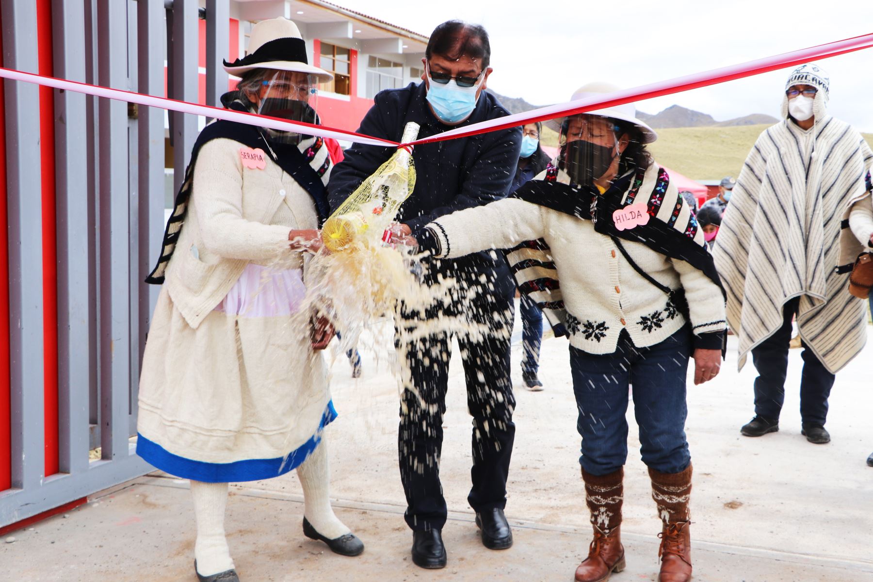 La municipalidad distrital de Santa Bárbara de Carhuacayán (Junín) inauguró la Casa del Adulto Mayor. Foto: ANDINA/Difusión