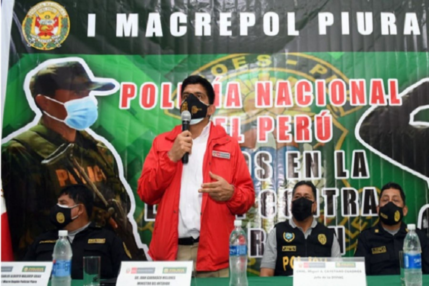 Desde Piura, el ministro del Interior, Juan Carrasco, dio detalles del megaoperativo que permitió desbaratar la organización criminal Los Despiadados de Talara.