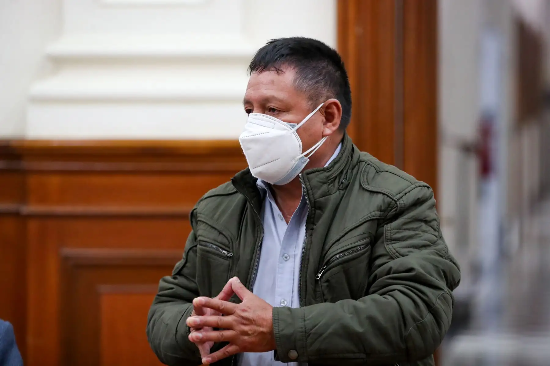 El titular de la PCM, Guido Bellido, se reunió con alcaldes de la provincia de Espinar (Cusco) para conocer los avances de los proyectos prioritarios en esta jurisdicción y sus requerimientos para ser concluidos con celeridad. Foto: PCM
