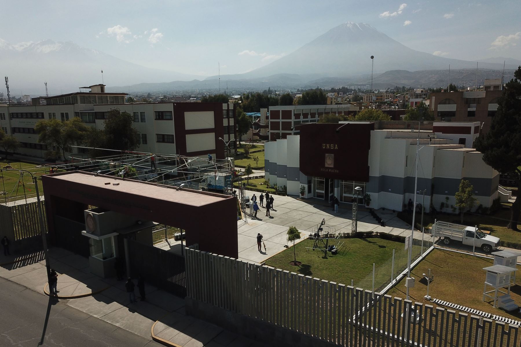 La Universidad Nacional de San Agustín de Arequipa ofrecerá 4,679 vacantes para sus tres áreas académicas. Foto: ANDINA/Jhonel Rodríguez Robles