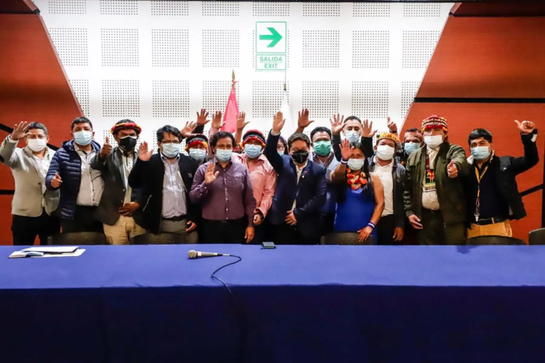 Titular de la PCM, Guido Bellido, participó de la instalación del grupo de trabajo para el desarrollo integral de pueblos indígenas u originarios, comunidades rurales y centros poblados de los distritos de Manseriche y Morona, Datem del Marañón, Loreto, realizada en el Ministerio de Cultura. Foto: PCM