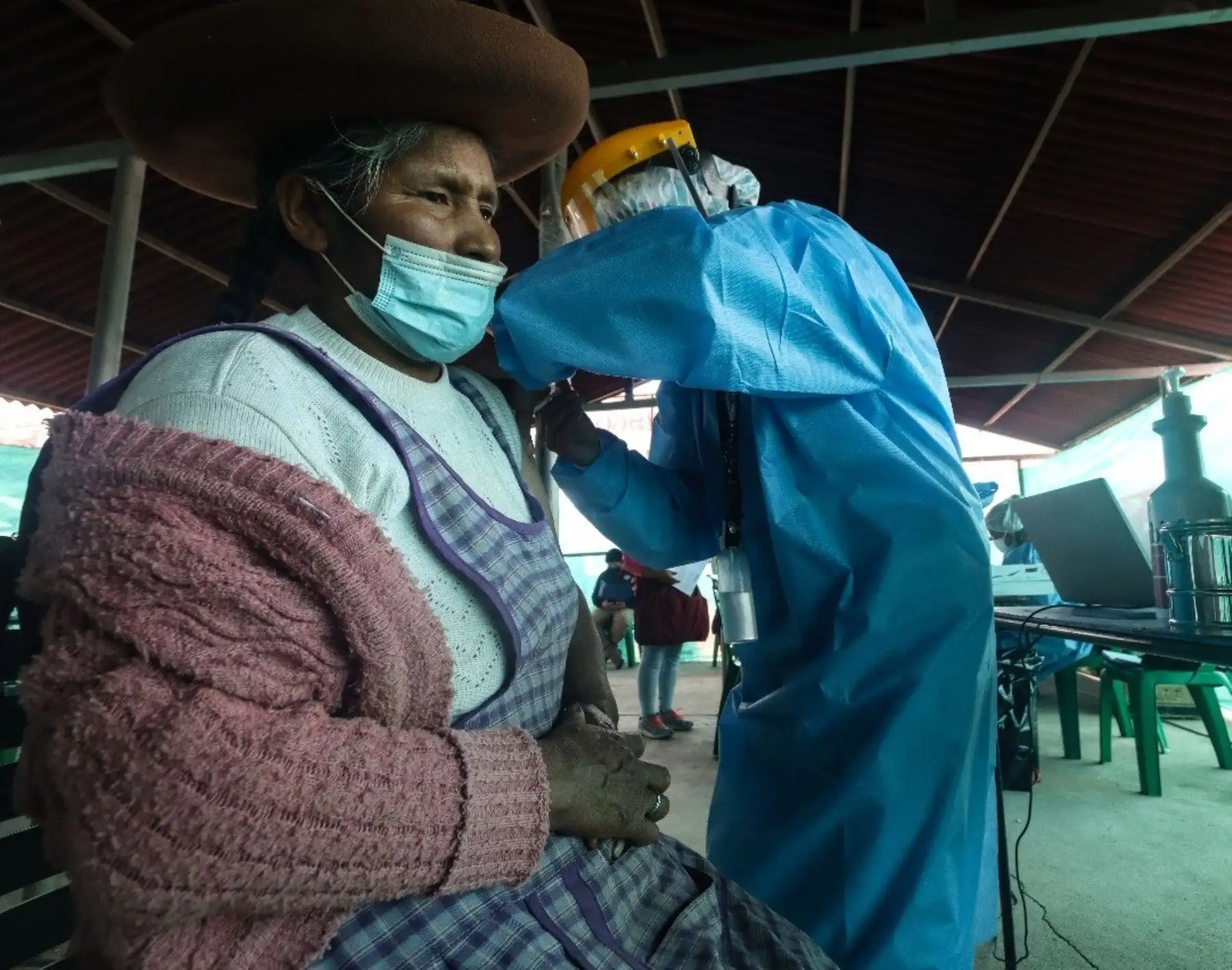 Cusco lanza campaña Vacuna Raymi para inmunizar contra el covid-19 a pobladores de zonas rurales de diversas provincias de esa región. ANDINA/Difusión