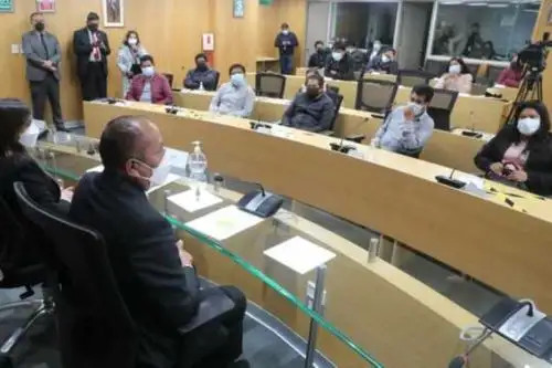 MTC instaló mesa de trabajo para reiniciar los trabajos en la carretera Palca-Jauja-Junín