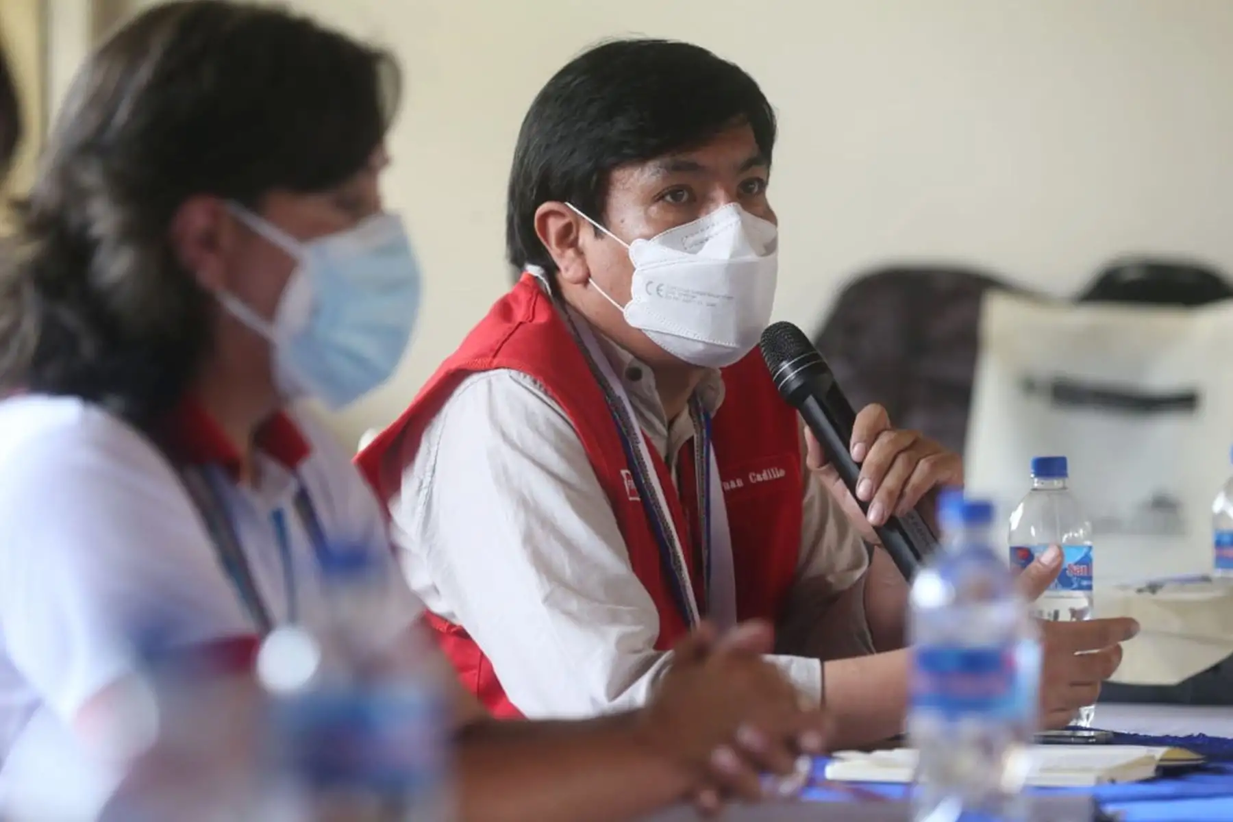 El ministro de Educación, Juan Cadillo, participa en el Gore Ejecutivo que se desarrolla en la ciudad de Iquitos, región Loreto. Foto: ANDINA/Difusión