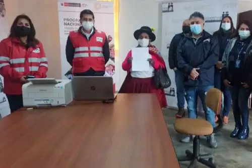 Reniec y PAIS lanzan programa de acceso a trámites de manera virtual en los Tambos