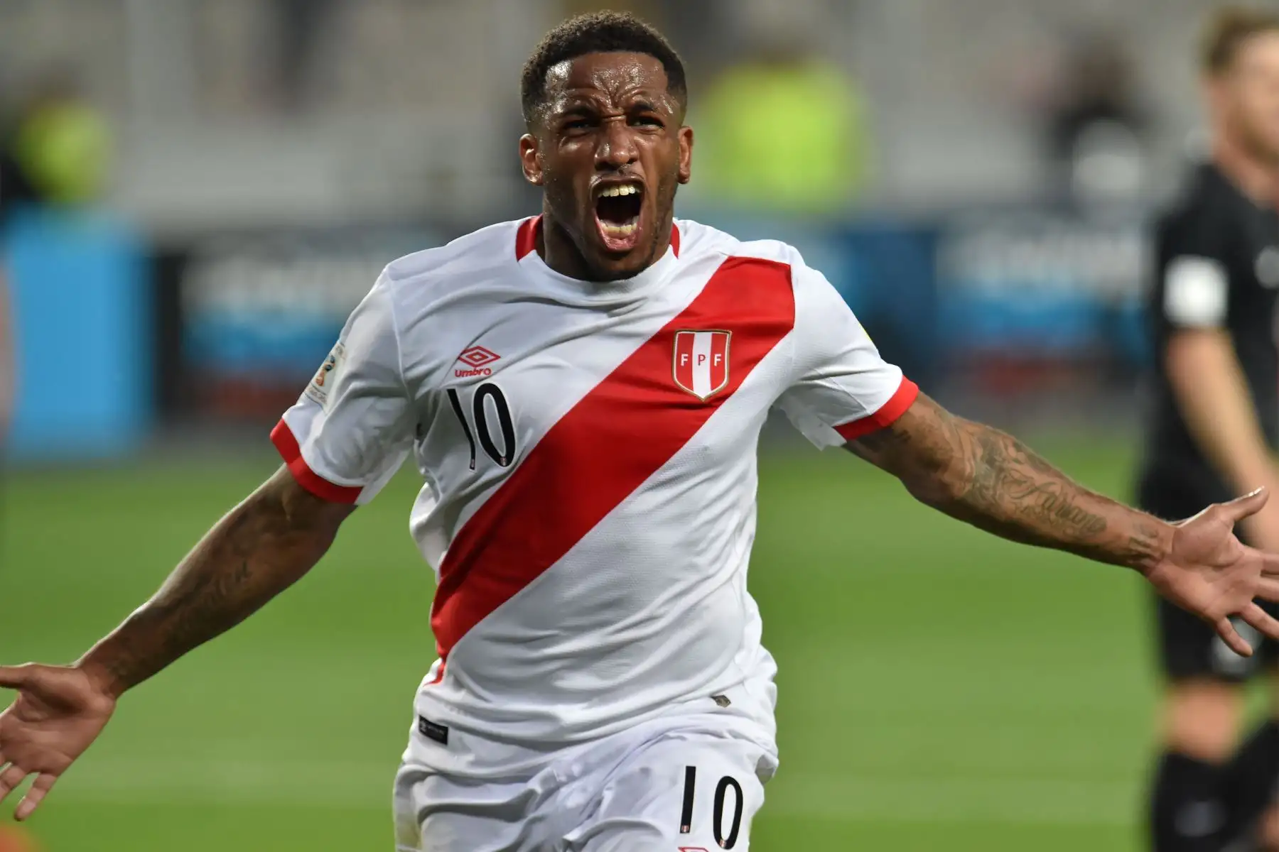 Jugador Jefferson Farfán.
 Foto: AFP