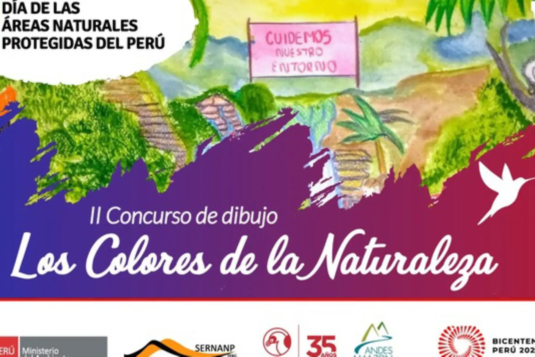 Esta iniciativa se da para involucrar a los niños y adolescentes en la conservación de las áreas naturales protegidas. Foto: ANDINA/Sernanp