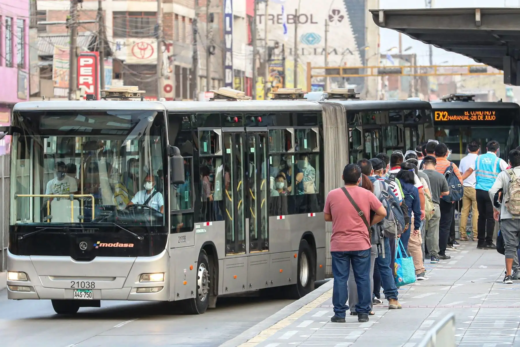 De acuerdo con la ONG Luz Ámbar, Lima necesita un sistema de transporte integrado. Foto: ANDINA/Difusión.