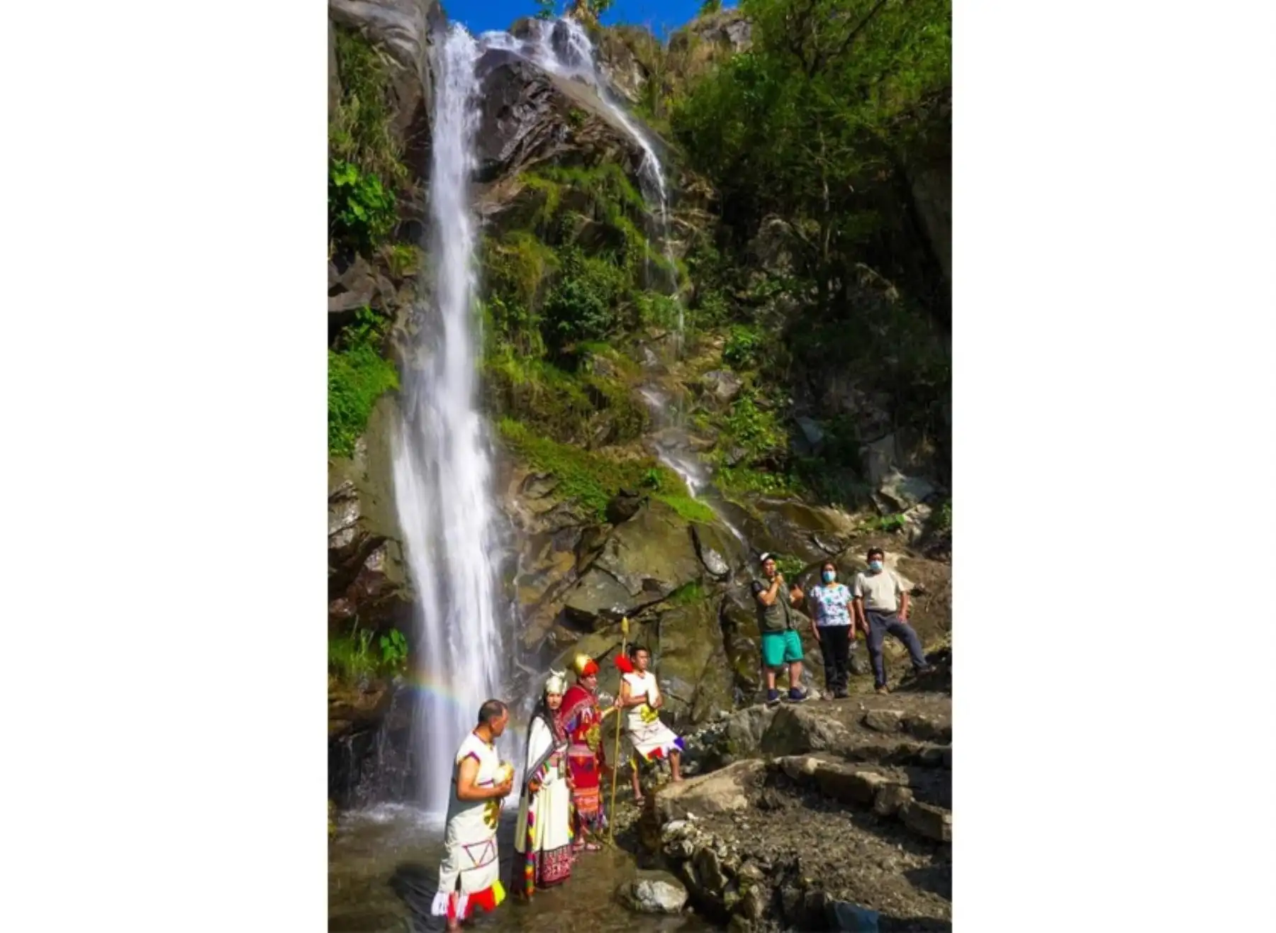 Conoce la impresionante catarata de Ccollpani, ubicada cerca del Santuario Histórico de Machu Picchu, región Cusco, que fue incorporado al circuito turístico del distrito de Machu Picchu pueblo. ANDINA/Difusión