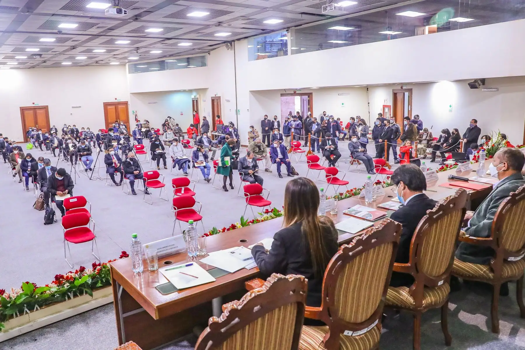 Juan Silva, Ministro de Transporte y Comunicaciones participó en la audiencia de la Comisión de Transportes y Comunicaciones del Congreso en el Cusco.
Foto:MTC