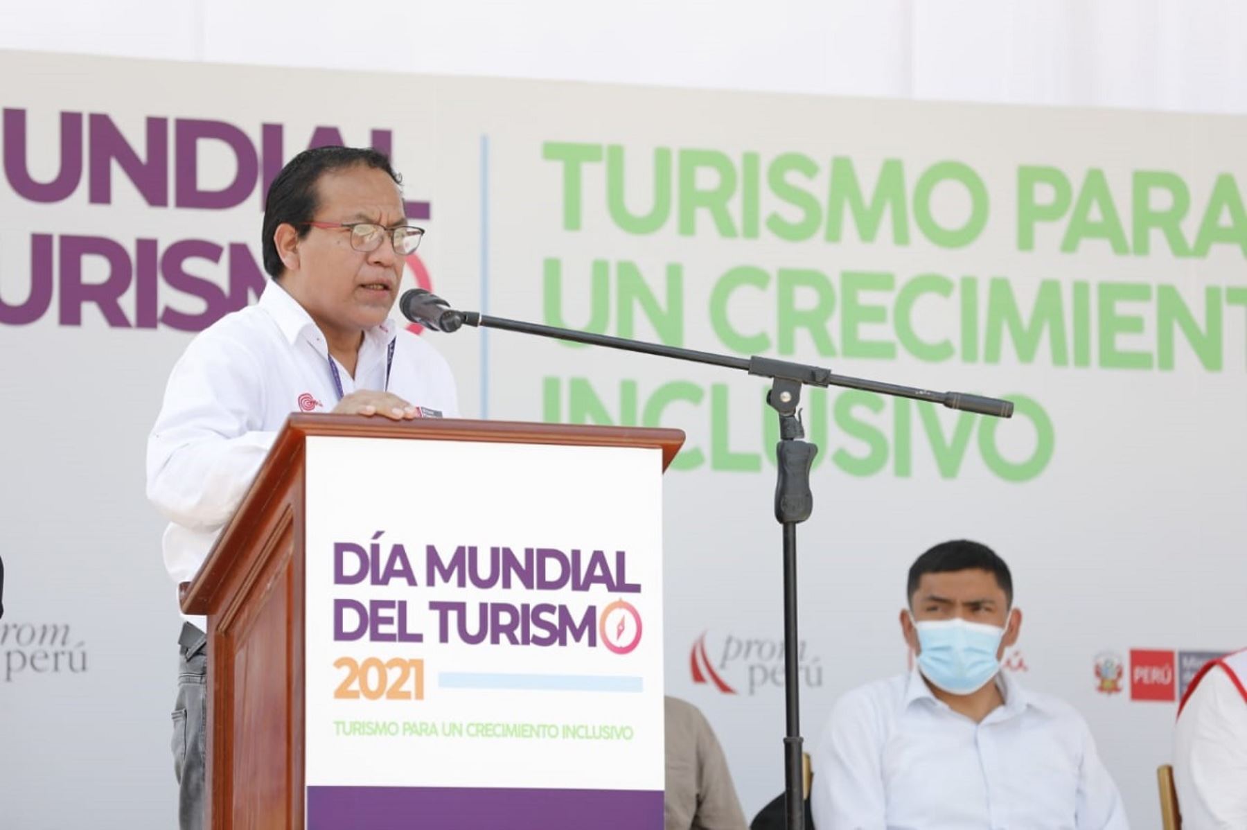 Ministro de Comercio Exterior y Turismo, Roberto Sánchez, impulsa el turismo interno. Foto: Cortesía.