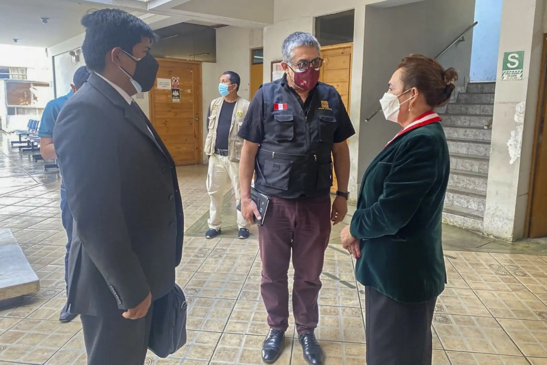 Magistrada Elvia Barrios, presidenta del Poder Judicial, constató servicio judicial en la región Ica. ANDINA/Difusión