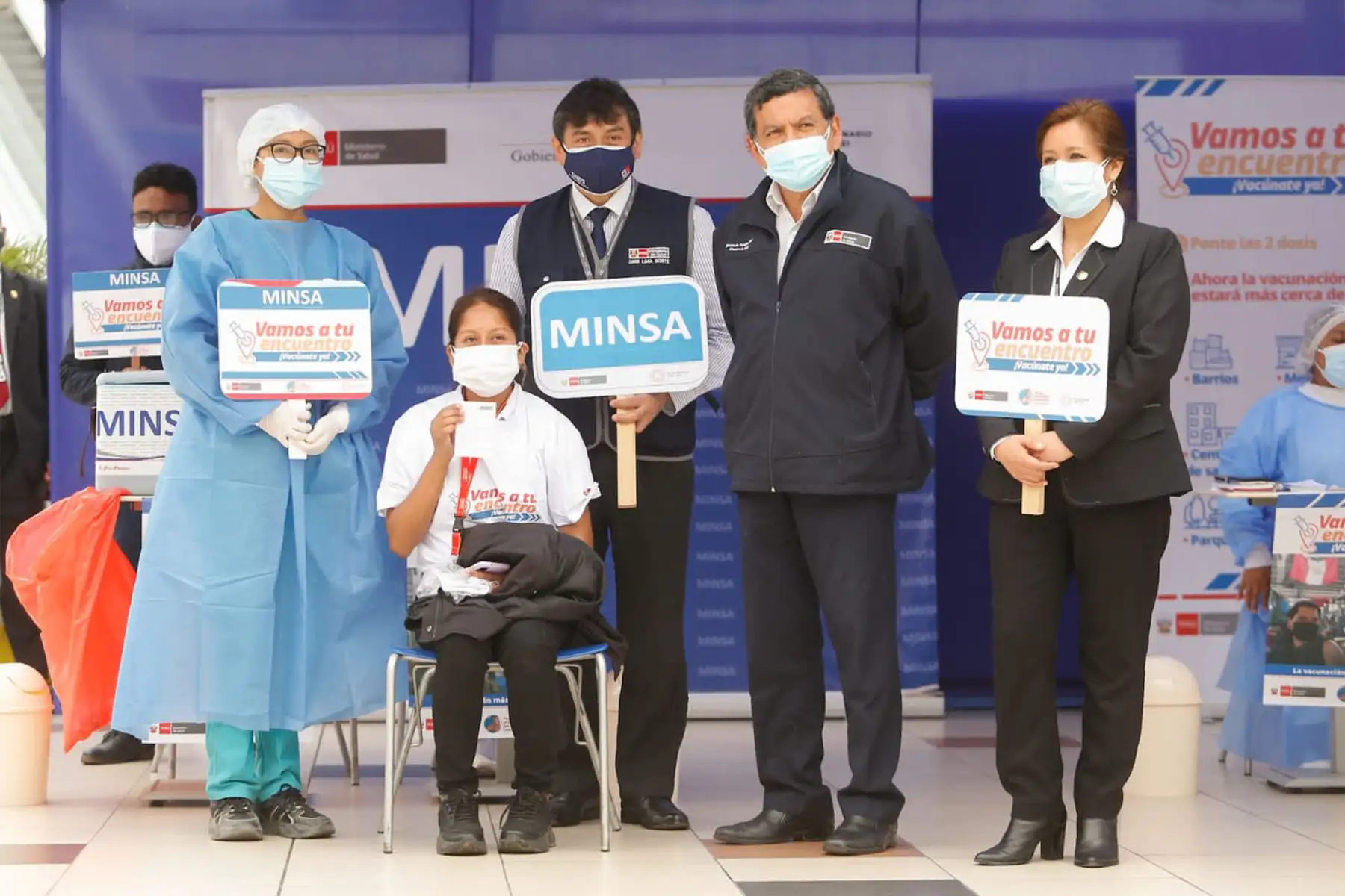 Ministro de Salud, Hernando Cevallos, dijo que la prioridad ahora es terminar con la segunda dosis a la población .objetivo. Foto: Minsa