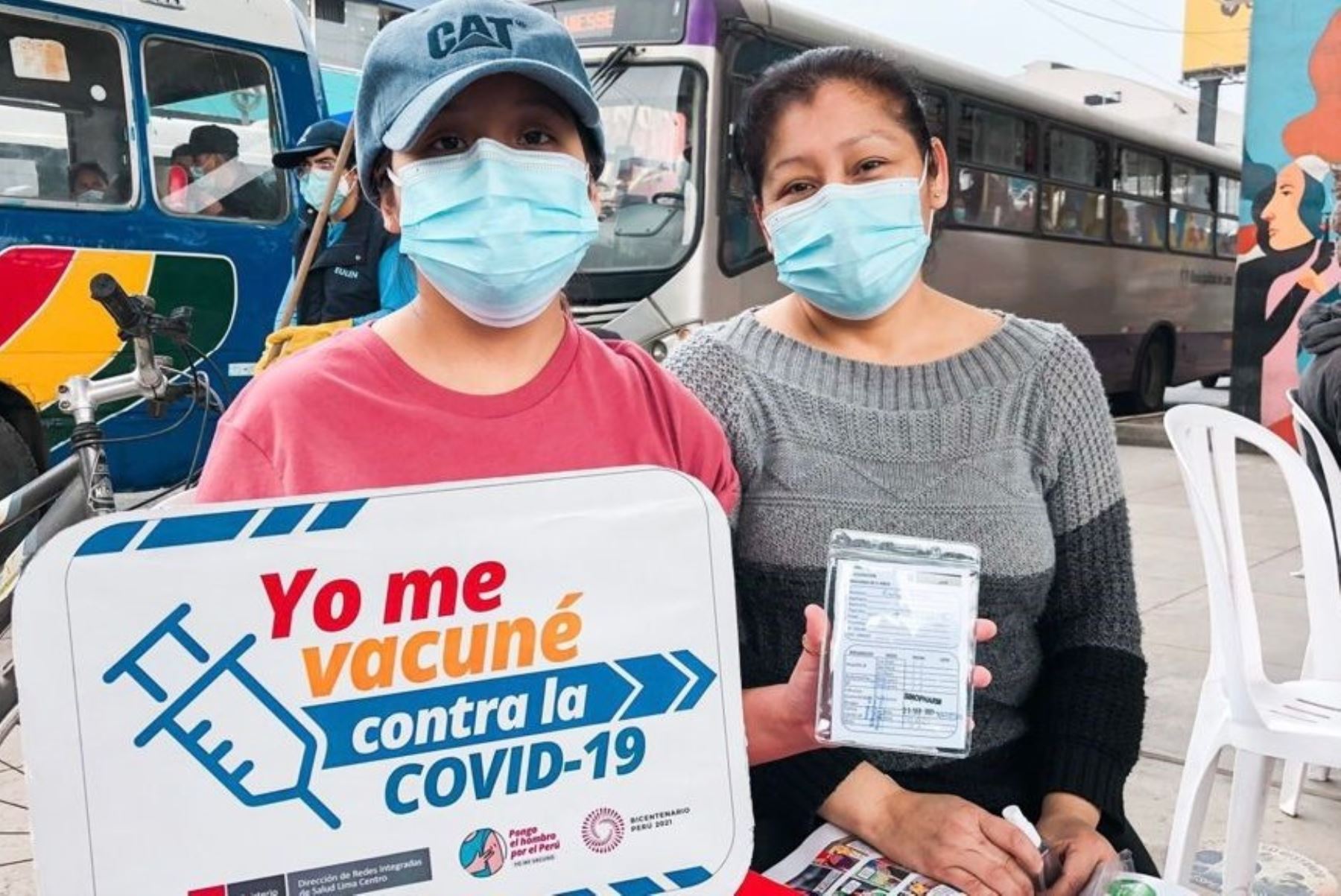 Covid-19: Más de 1,300 personas fueron vacunadas en las estaciones del Metro de Lima. Foto: ANDINA/Difusión.
