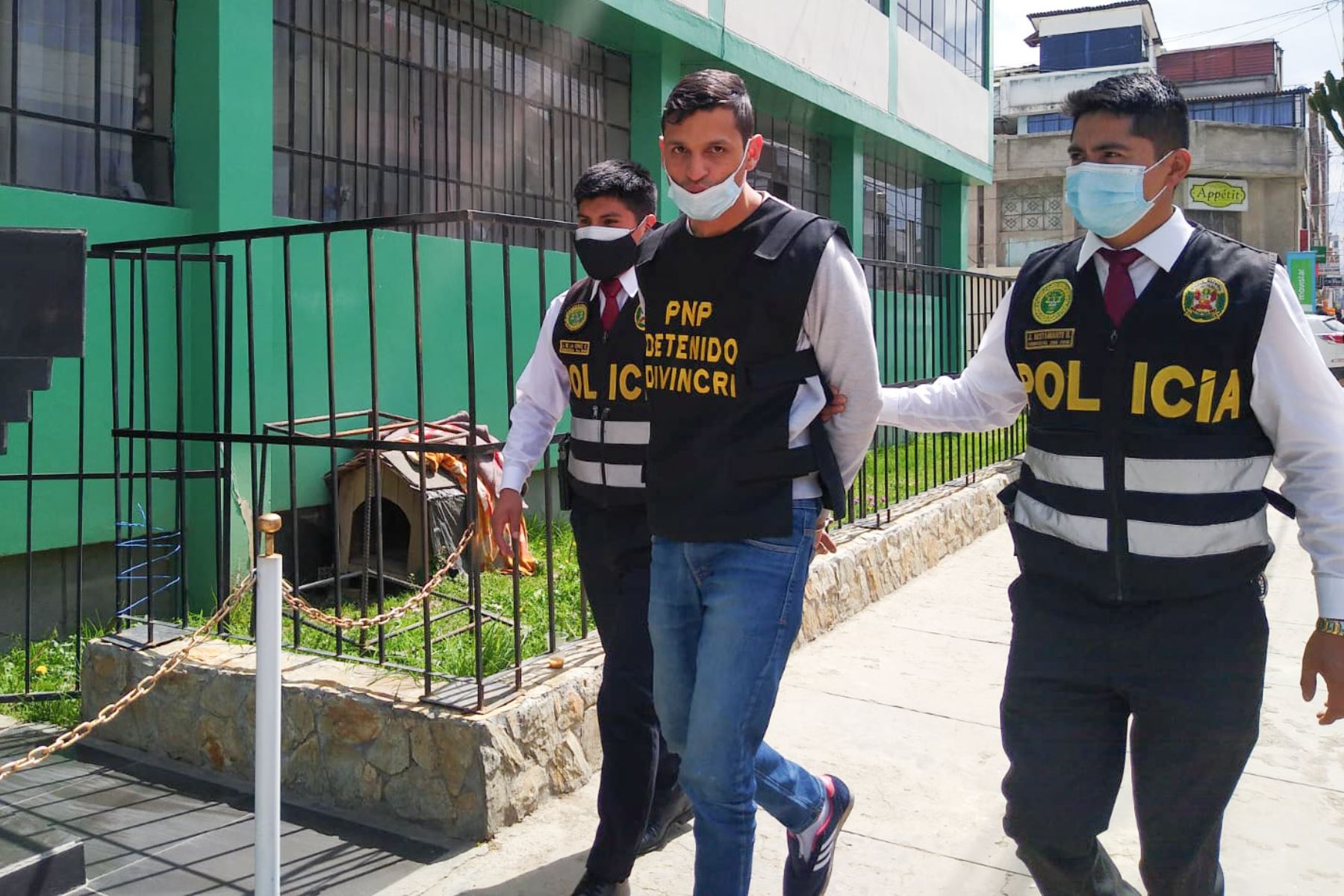 Cinco venezolanos fueron detenidos tras paciente labor de seguimiento de la Policía Nacional en Huancayo. Foto: ANDINA/Difusión