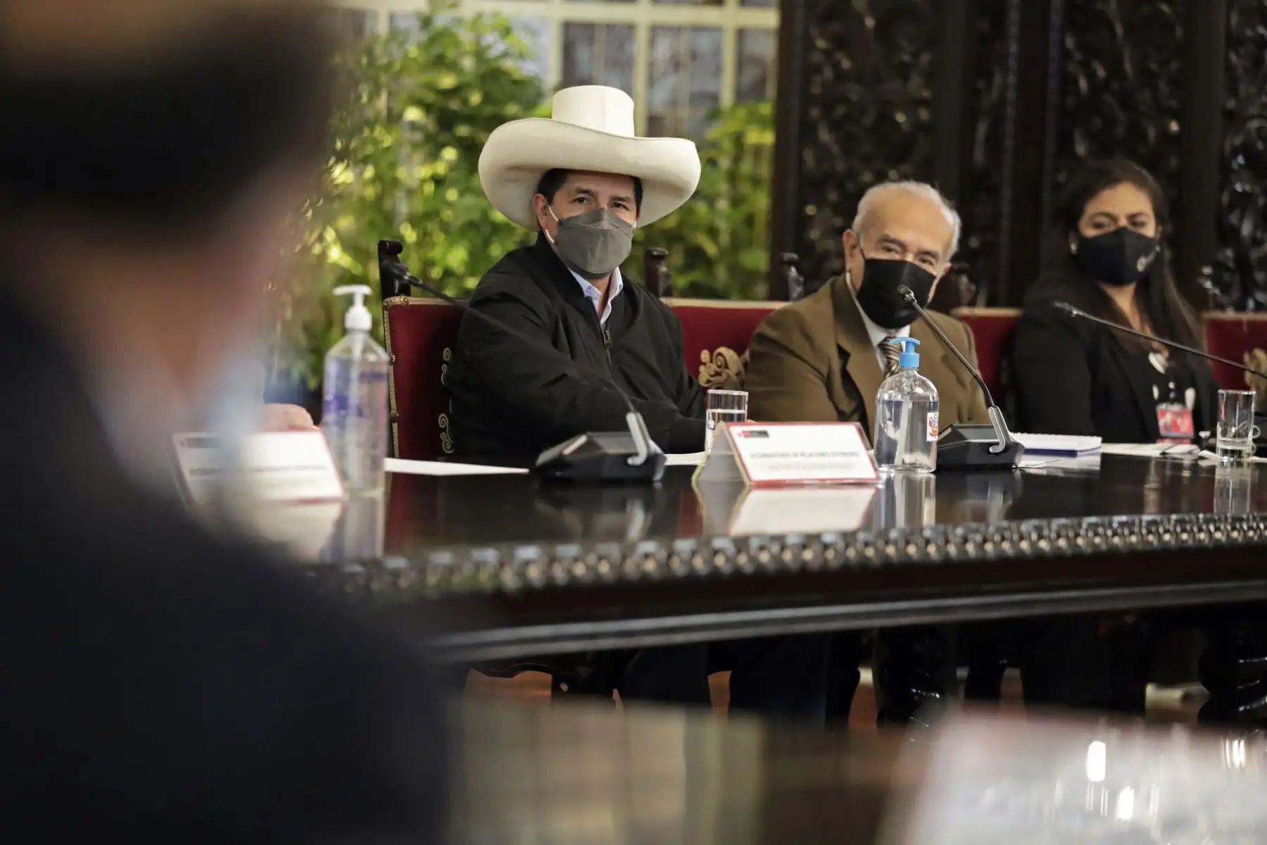 El presidente, Pedro Castillo, sostiene reunión con Viceministros de Estado de las diferentes carteras ministeriales. Foto: ANDINA/Prensa Presidencia