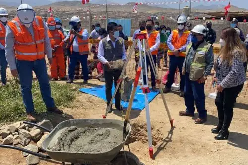 Huarmey: dan inicio a obras para el mejoramiento de sistema de agua y alcantarillado.