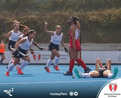La selección peruana de hockey sigue su camino triunfal en el Challenger Panamericano
