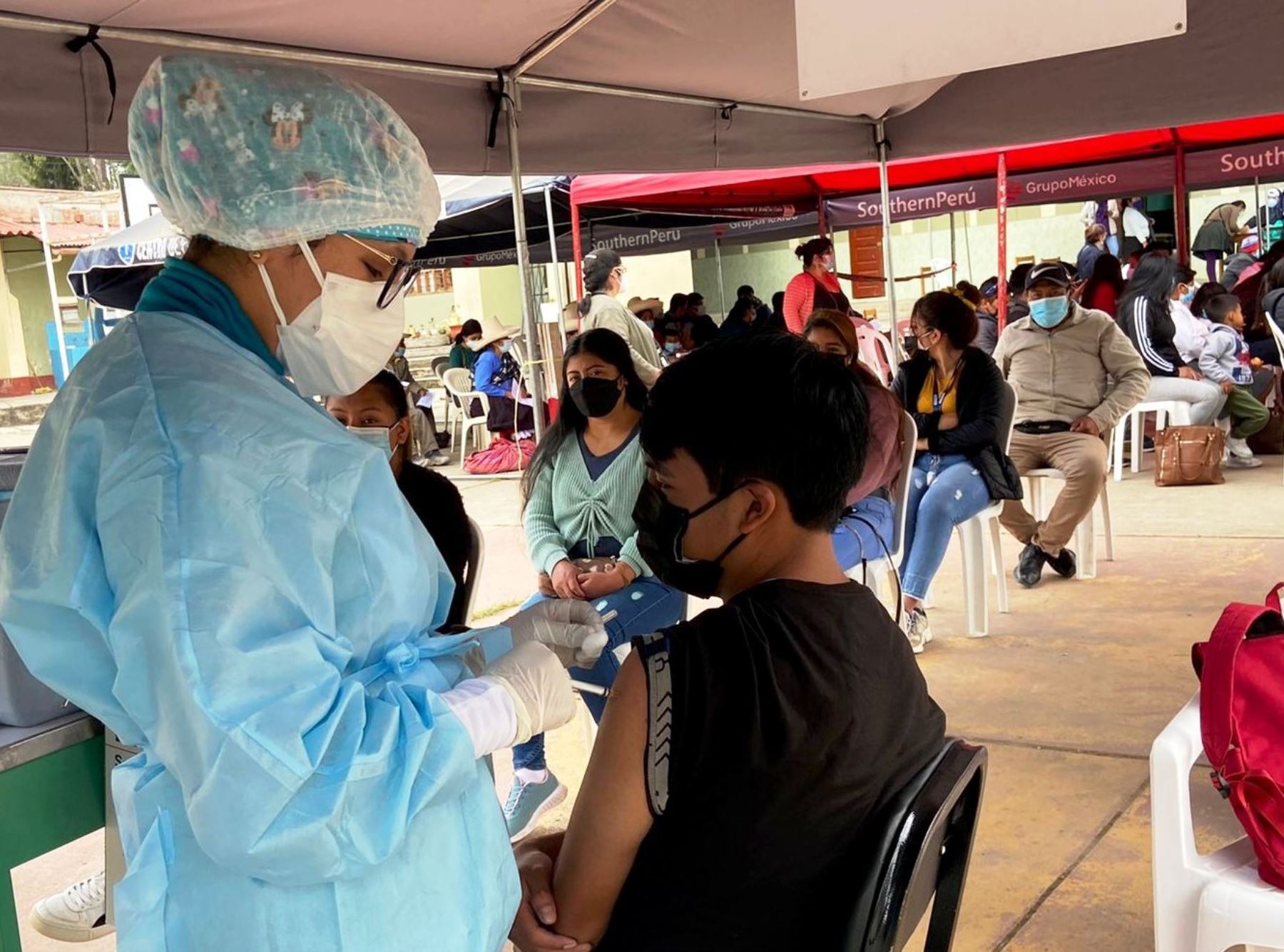 Cajamarca se prepara para supervacunatón que se desarrollará este fin de semana en todas las provincias de esta región y espera aplicar 120,000 dosis de la vacuna contra el covid-19. Foto: ANDINA/difusión.