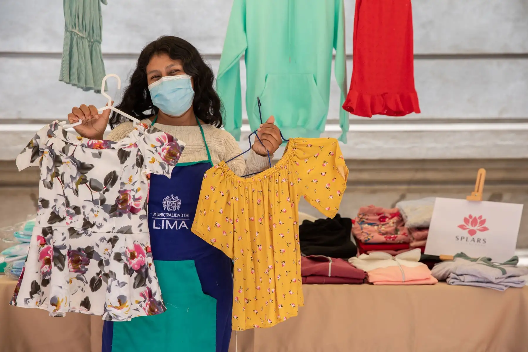 MML inaugura la feria Expomoda Lima 2021,con la participación de  cerca de 30 marcas de emprendedores peruanos, mostrando la última tendencia en vestuario, calzado, bisutería, entre otros.
Foto: MML