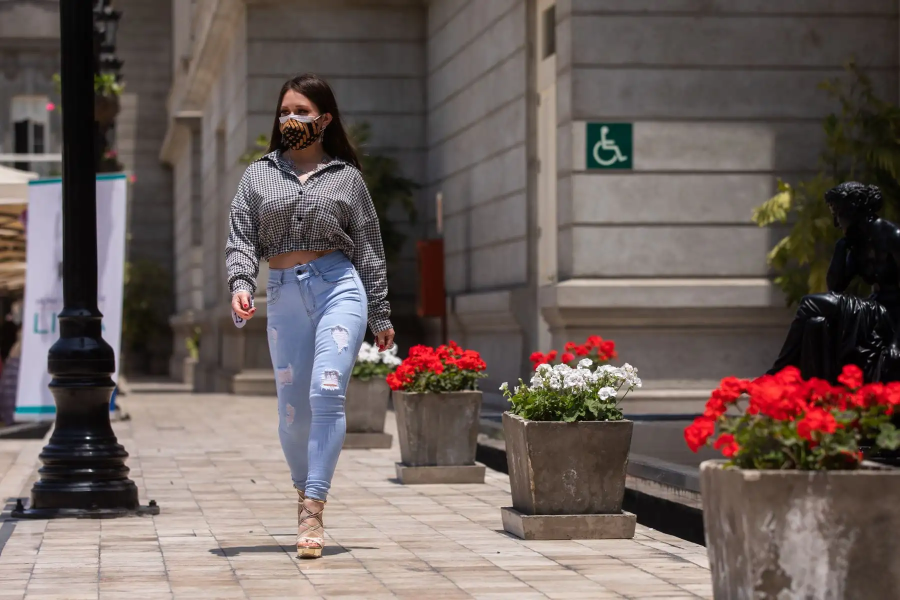 MML inaugura la feria Expomoda Lima 2021,con la participación de  cerca de 30 marcas de emprendedores peruanos, mostrando la última tendencia en vestuario, calzado, bisutería, entre otros.
Foto: MML