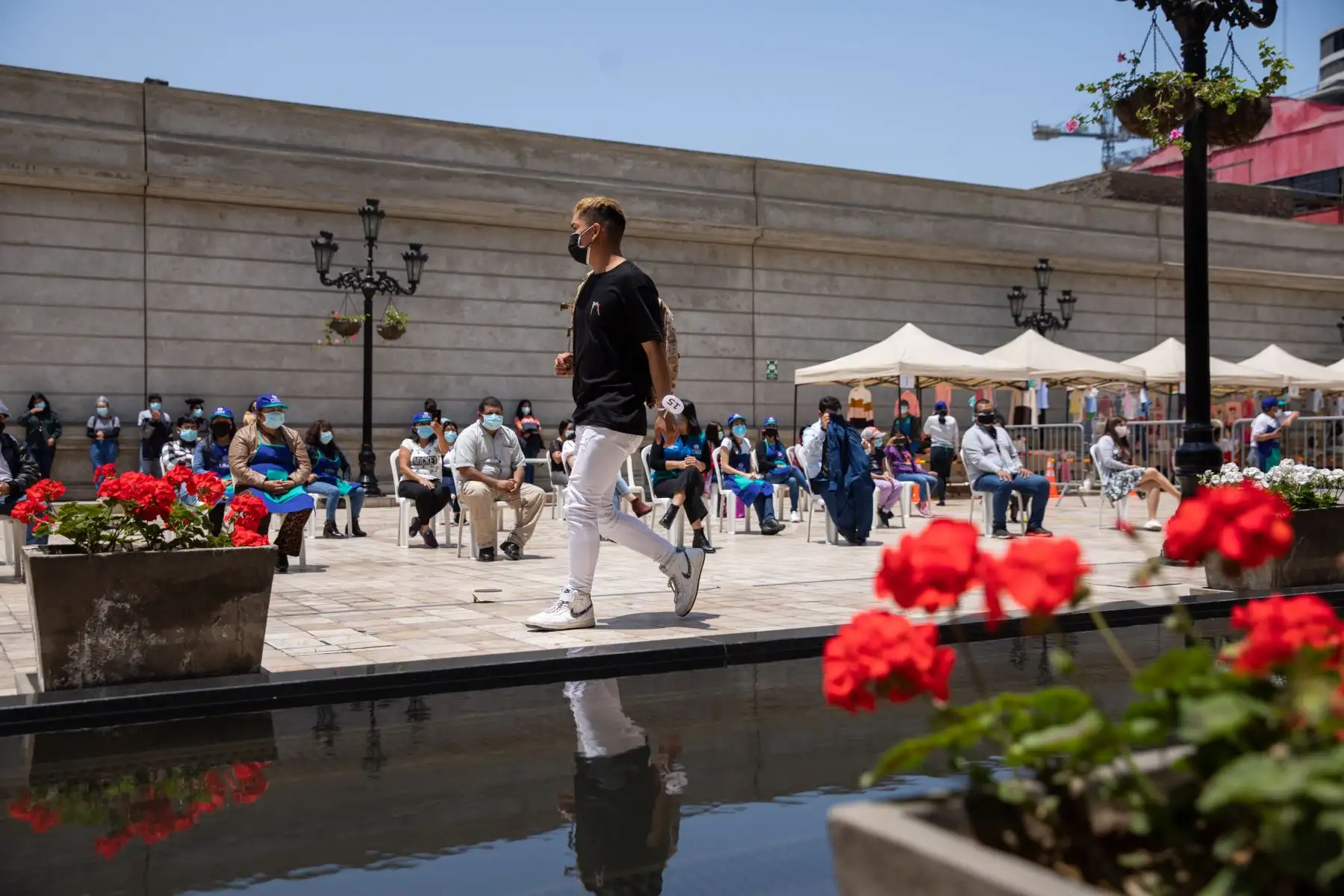 MML inaugura la feria Expomoda Lima 2021,con la participación de  cerca de 30 marcas de emprendedores peruanos, mostrando la última tendencia en vestuario, calzado, bisutería, entre otros.
Foto: MML