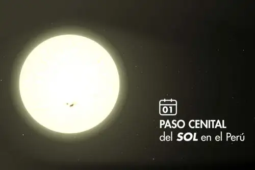 En nuestro país, el "día sin sombra" sucede solo dos veces al año, en cada ocasión con una duración de unos cuantos minutos. Foto: IGP