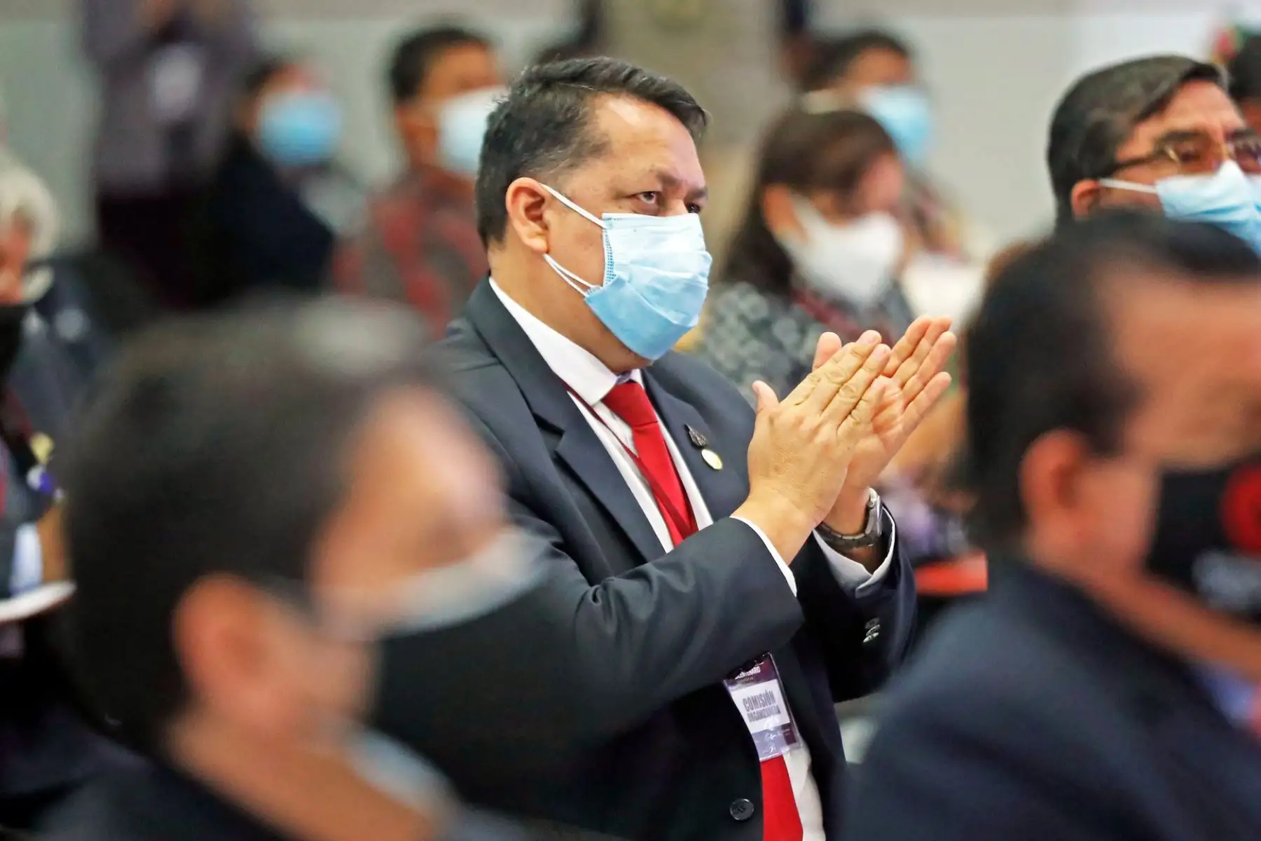 Como parte de la labor descentralizada, el presidente Pedro Castillo llegó a la región Moquegua para promover una agenda de trabajo conjunta con los alcaldes provinciales y distritales de Tacna, Puno, Cusco, Madre de Dios, Ayacucho, Piura, Loreto, Moquegua y autoridades de Bandera de Bolivia.

Foto: ANDINA/Prensa Presidencia