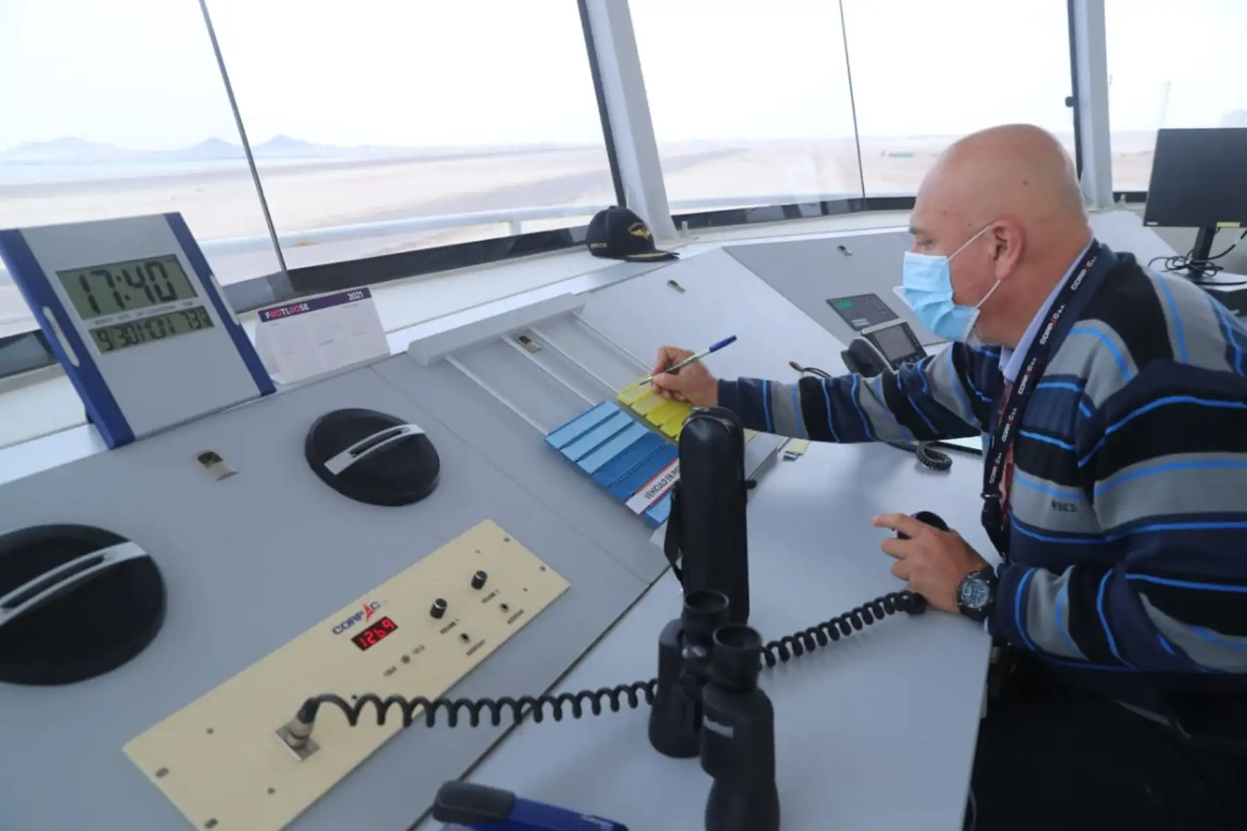 Nueva torre de control del aeropuerto de Ilo, en Moquegua, asegura la eficiencia de operaciones aéreas. Foto: ANDINA/difusión.