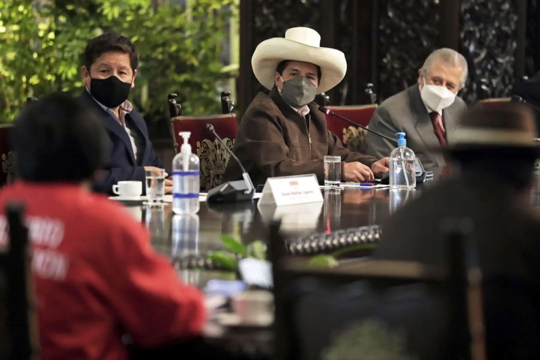 Jefe del Estado, Pedro Castillo, sostuvo reunión con el Consejo de Ministros esta noche en Palacio de Gobierno. Foto: ANDINA/Presidencia Perú