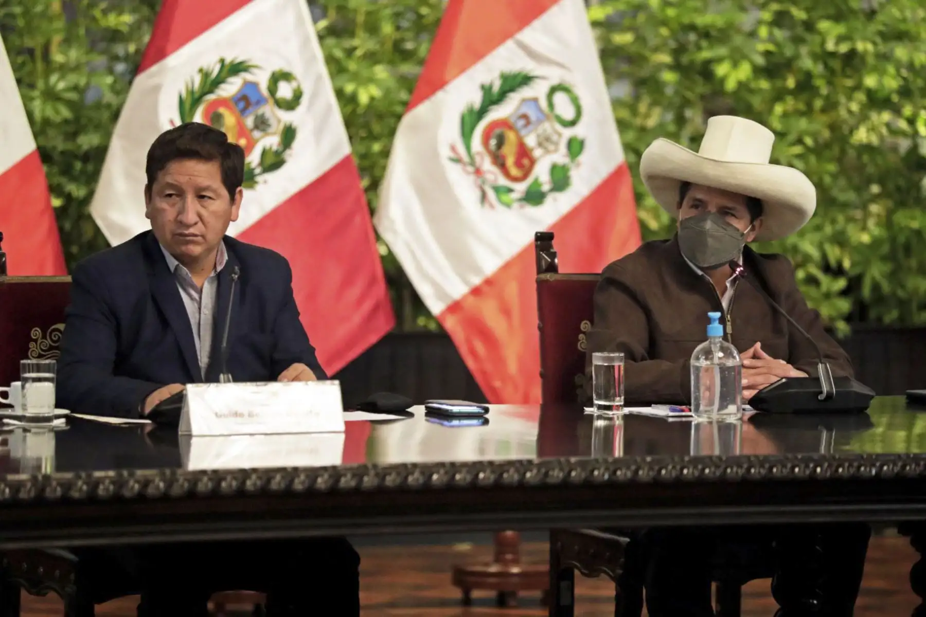 Jefe del Estado, Pedro Castillo, sostuvo reunión con el Consejo de Ministros esta noche en Palacio de Gobierno. Foto: ANDINA/Presidencia Perú