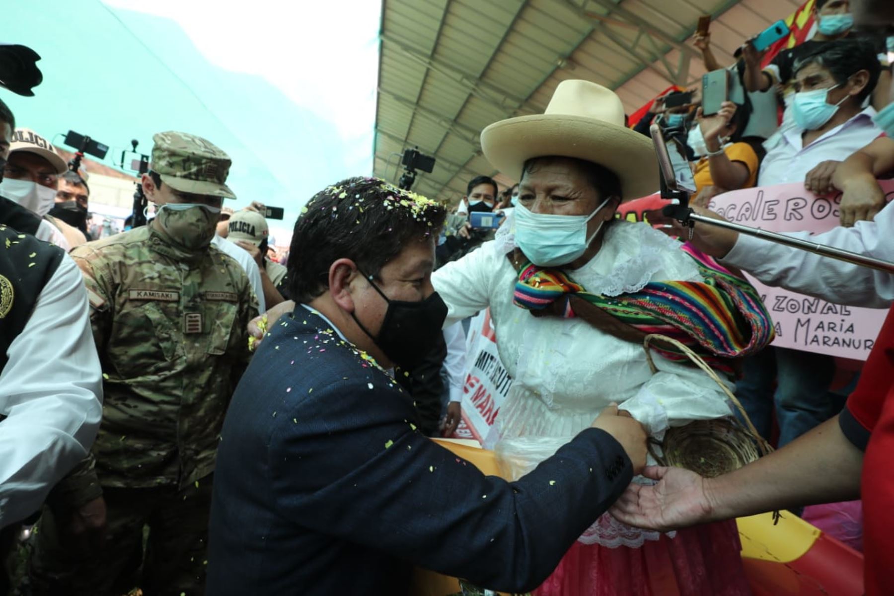 Titular de la PCM llegó a Cusco para participar en reunión multisectorial, Galería Fotográfica